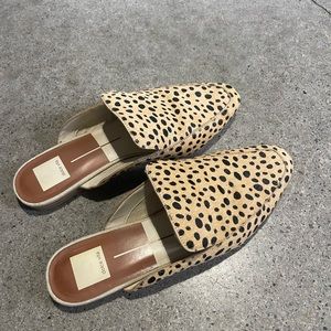 Dolce Vita Leopard Slides /Mules